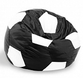 Кресло-мешок Мяч  XXL (Черный/Белый)